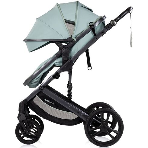 Carucior Chipolino Amore 3 in 1 matcha, Culoare: Turcoaz, Model: 3 in 1,poza 6