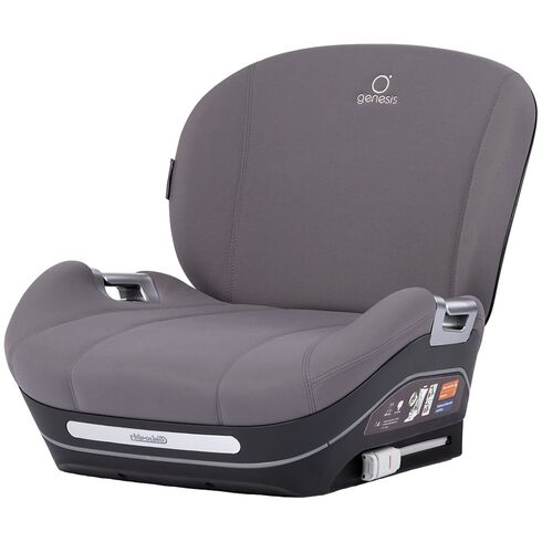Inaltator auto Chipolino Genesis I-Size 125-150 cm cu sistem Isofix charcoal, Culoare: Gri, Grupa: 22-36kg (6 ani - 12 ani)