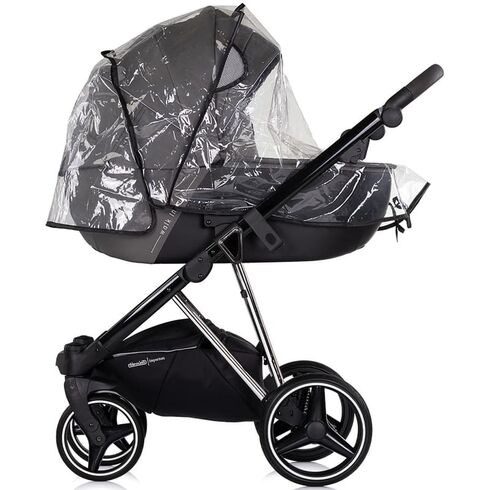 Carucior Chipolino Imperium 3 in 1 charcoal, Culoare: Gri/Negru, Model: 3 in 1,poza 3