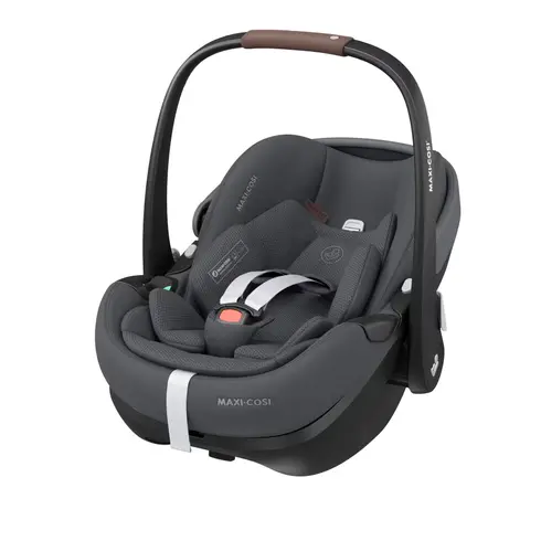 Scaun Auto I-Size Maxi-Cosi PEBBLE 360 PRO2 + Baza Auto FAMILYFIX 360 PRO TWILLIC GRAPHITE, Culoare: Gri, Grupa: 0-13kg (0 luni - 12 luni),poza 2