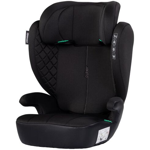 Scaun auto Chipolino Cyber I-Size 100-150 cm noir, Culoare: Negru, Grupa: 15-36kg (4 ani - 12 ani)