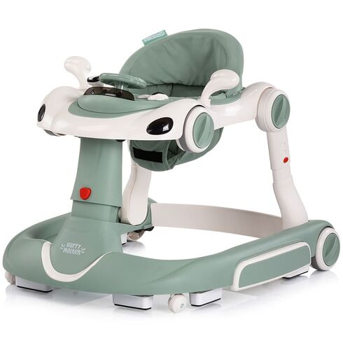 Premergator Chipolino Happy Walker 5 in 1 basil, Culoare: Verde inchis,poza 3