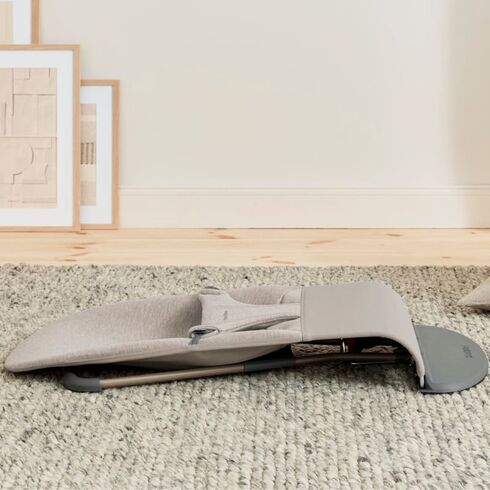 BabyBjorn - Balansoar Bliss Sand Grey, 3D Jersey, Culoare: Gri,poza 4