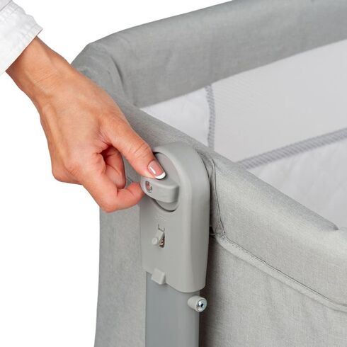 Patut co-sleeper 3 in 1 Juju NearMe, Gri,poza 7