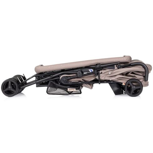 Carucior gemeni Chipolino Double Point tiramisu, Culoare: Crem, Model: gemeni,poza 5