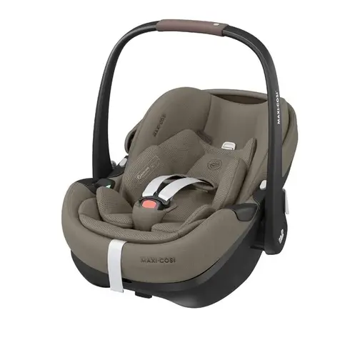 Scaun Auto I-Size Maxi-Cosi PEBBLE 360 PRO2 + Baza Auto FAMILYFIX 360 PRO TWILLIC TRUFFLE, Culoare: Crem, Grupa: 0-13kg (0 luni - 12 luni),poza 2