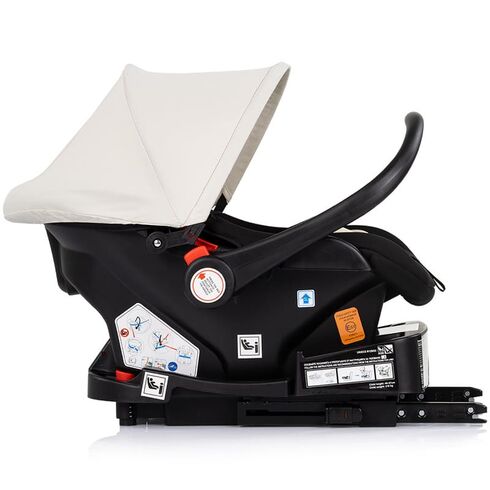 Carucior Chipolino Amore 3 in 1 cashmere, Culoare: Bej, Model: 3 in 1,poza 11