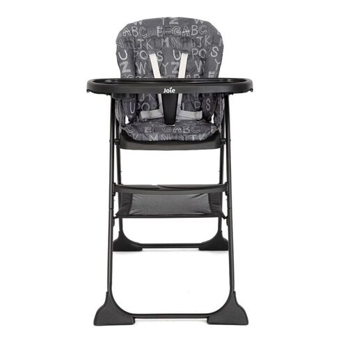 Joie - Scaun de masa Mimzy Snacker ABC Charcoal, Culoare: Negru/Alb,poza 2