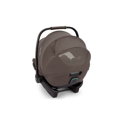 Nuna - Scoica auto cu functie de recline ARRA flex Chestnut, nastere-87 cm, testata ADAC si certificata R129, Culoare: Crem, Grupa: 0-13kg (0 luni - 12 luni),poza 6