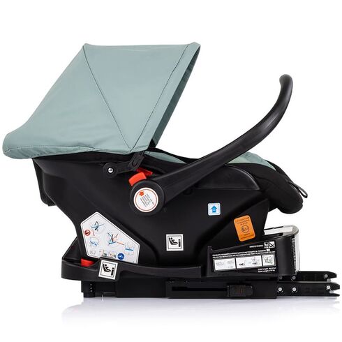 Carucior Chipolino Amore 3 in 1 matcha, Culoare: Turcoaz, Model: 3 in 1,poza 11