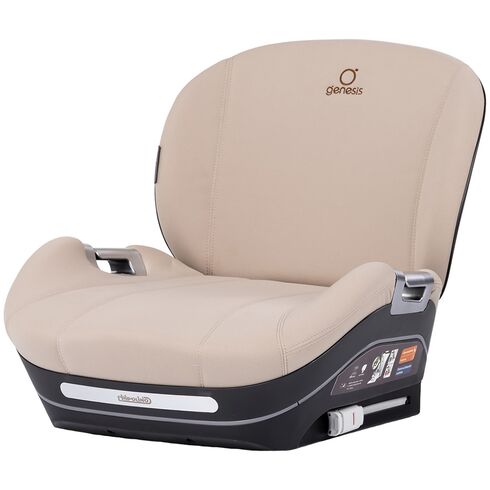 Inaltator auto Chipolino Genesis I-Size 125-150 cm cu sistem Isofix latte, Culoare: Bej, Grupa: 22-36kg (6 ani - 12 ani)