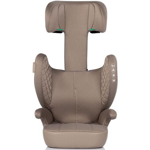 Scaun auto Chipolino Cyber I-Size 100-150 cm latte, Culoare: Crem, Grupa: 15-36kg (4 ani - 12 ani),poza 3