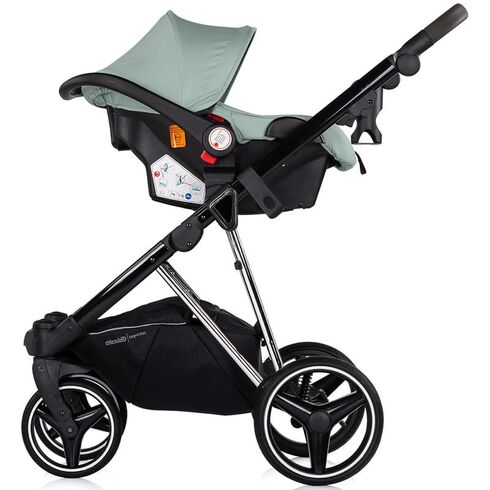 Carucior Chipolino Imperium 3 in 1 matcha, Culoare: Turcoaz, Model: 3 in 1,poza 17