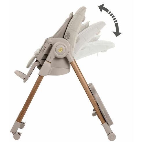 Scaun de Masa Maxi-Cosi Minla Plus ELEGANCE BEIGE, Culoare: Crem,poza 9