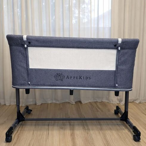 Co-Sleeper 4in1 AppeKids - Dreamy - Grey, Culoare: Albastru, Dimensiuni: 90x50,poza 6