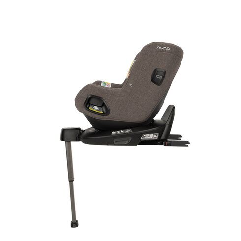 Nuna - Set Scaun auto rotativ i-Size TODL next Chestnut, 40-105 cm + Baza isofix BASE next i-Size pentru TODL next, testat ADAC, Culoare: Crem, Grupa: 0-18kg (0 luni - 4 ani),poza 4