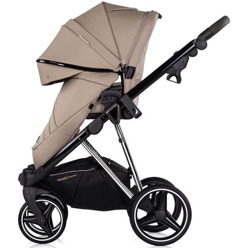 Carucior Chipolino Imperium 3 in 1 latte, Culoare: Crem, Model: 3 in 1,poza 11