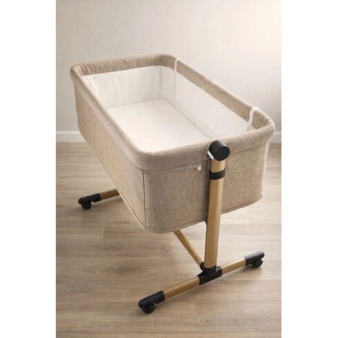 Co-Sleeper 4in1 AppeKids - Dreamy - Sand, Culoare: Crem, Dimensiuni: 90x50,poza 3