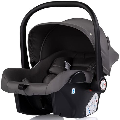 Carucior Chipolino Imperium 3 in 1 charcoal, Culoare: Gri/Negru, Model: 3 in 1,poza 16