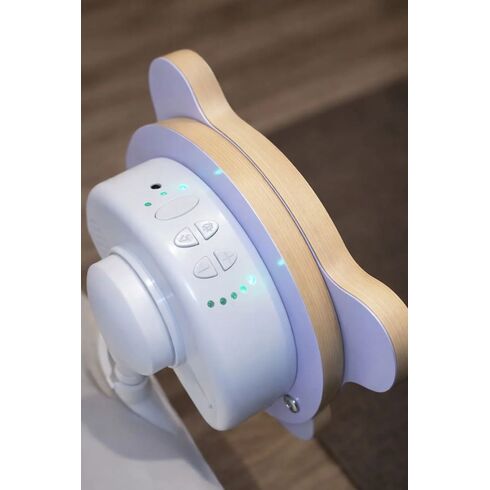 Patut Multifunctional cu leganare electrica, sunete si Bluetooth, AppeKids - Buggy,poza 8