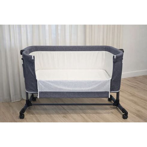 Co-Sleeper 4in1 AppeKids - Dreamy - Grey, Culoare: Albastru, Dimensiuni: 90x50,poza 5