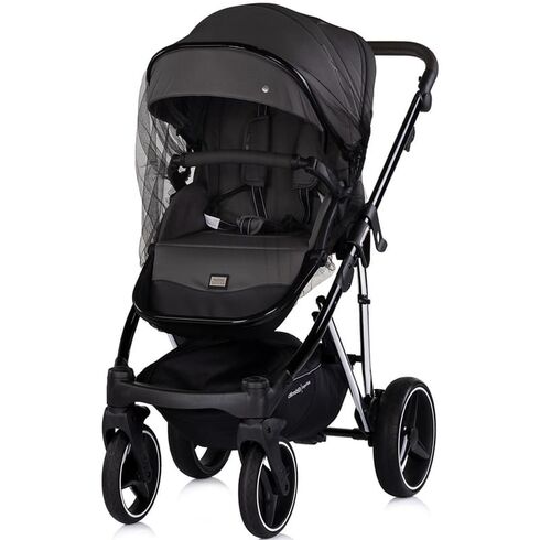 Carucior Chipolino Imperium 3 in 1 charcoal, Culoare: Gri/Negru, Model: 3 in 1,poza 8