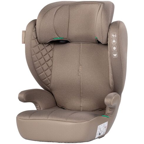 Scaun auto Chipolino Cyber I-Size 100-150 cm latte, Culoare: Crem, Grupa: 15-36kg (4 ani - 12 ani)