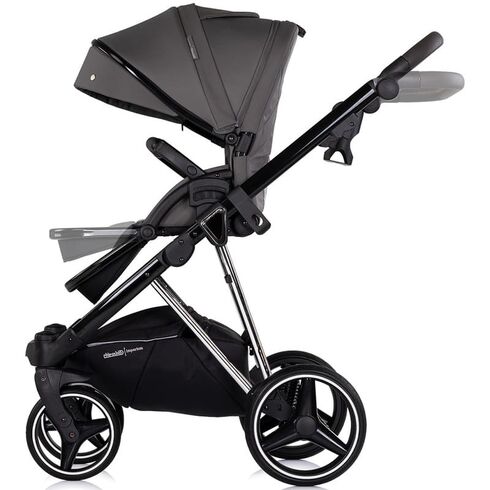 Carucior Chipolino Imperium 3 in 1 charcoal, Culoare: Gri/Negru, Model: 3 in 1,poza 10