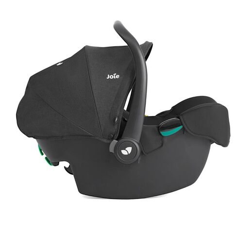 Joie - Scoica auto i-Snug 2 cu tetiera reglabila, 40-75 cm, Raven, testata ADAC si certificata R129, Culoare: Negru, Grupa: 0-13kg (0 luni - 12 luni),poza 2