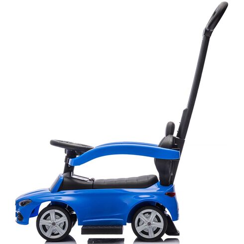 Masinuta de impins Chipolino Mercedes Benz C-Class cu maner blue, Culoare: Blue,poza 5