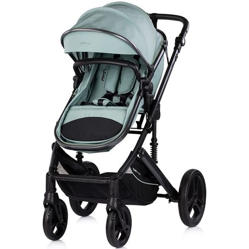 Carucior Chipolino Amore 3 in 1 matcha, Culoare: Turcoaz, Model: 3 in 1,poza 3