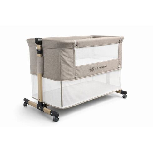 Co-Sleeper 4in1 AppeKids - Dreamy - Sand, Culoare: Crem, Dimensiuni: 90x50,poza 6