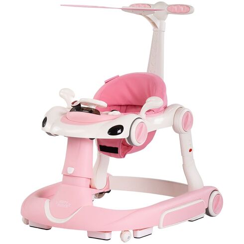 Premergator Chipolino Happy Walker 5 in 1 pink, Culoare: Roz