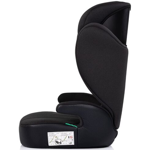 Scaun auto Chipolino Cyber I-Size 100-150 cm noir, Culoare: Negru, Grupa: 15-36kg (4 ani - 12 ani),poza 4