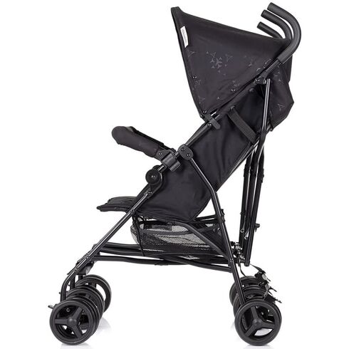 Carucior gemeni Chipolino Double Point blackberry, Culoare: Negru, Model: gemeni,poza 4