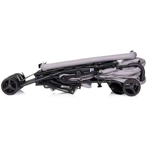 Carucior gemeni Chipolino Double Point cloud, Culoare: Gri deschis, Model: gemeni,poza 5