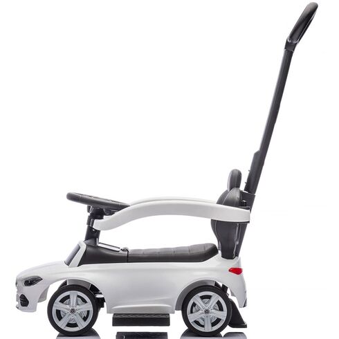 Masinuta de impins Chipolino Mercedes Benz C-Class cu maner white, Culoare: Alb,poza 3