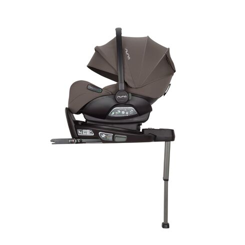 Nuna - Scoica auto cu functie de recline ARRA flex Chestnut, nastere-87 cm, testata ADAC si certificata R129, Culoare: Crem, Grupa: 0-13kg (0 luni - 12 luni),poza 7