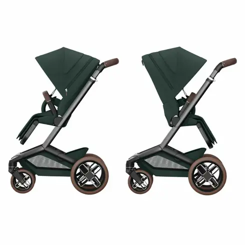 Carucior sport Maxi-Cosi FAME TWILLIC GREEN, Culoare: Verde inchis, Model: sport,poza 4