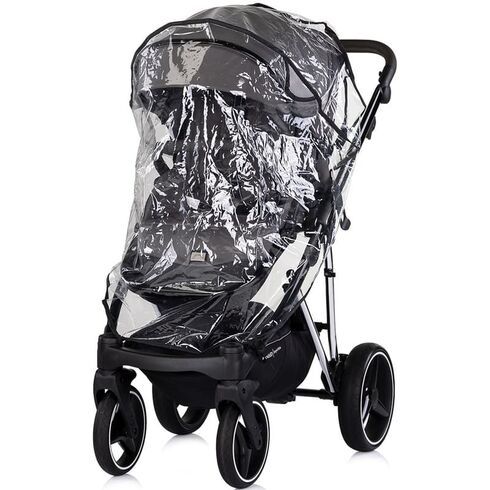 Carucior Chipolino Imperium 3 in 1 charcoal, Culoare: Gri/Negru, Model: 3 in 1,poza 9