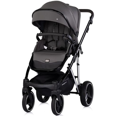Carucior Chipolino Imperium 3 in 1 charcoal, Culoare: Gri/Negru, Model: 3 in 1,poza 6