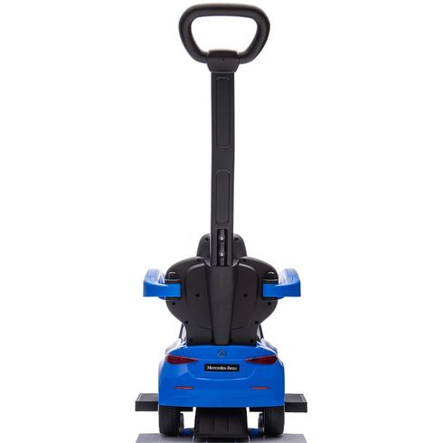 Masinuta de impins Chipolino Mercedes Benz C-Class cu maner blue, Culoare: Blue,poza 9