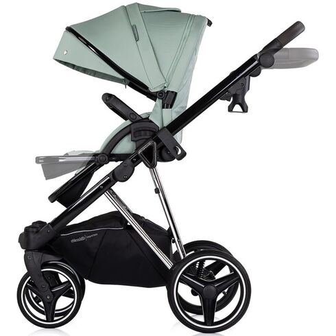 Carucior Chipolino Imperium 3 in 1 matcha, Culoare: Turcoaz, Model: 3 in 1,poza 12