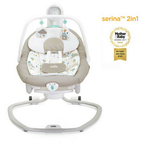 Leagan si balansoar rotativ Serina 2 in 1 Little world - Joie,poza 6