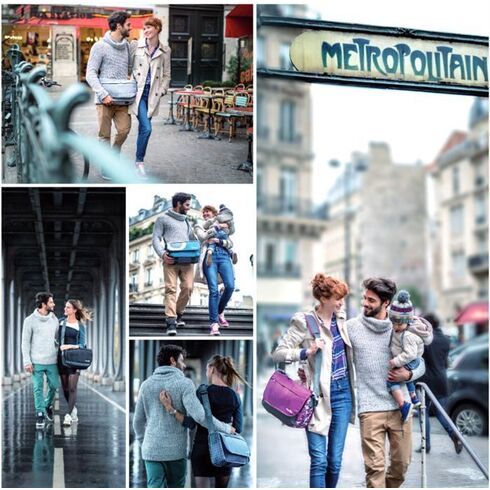 Geanta Multifunctionala Messenger Bag Petrole - Babymoov,poza 6