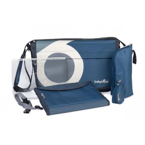 Geanta Multifunctionala Messenger Bag Petrole - Babymoov