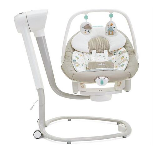 Leagan si balansoar rotativ Serina 2 in 1 Little world - Joie,poza 2