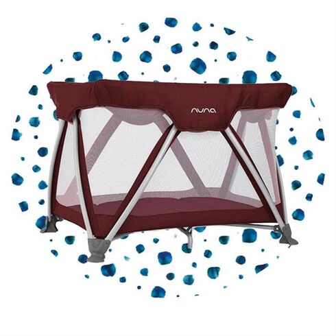 Patut pliant Sena Berry - Nuna, Culoare: Rosu - poza 4 - ExclusivMAG.ro
