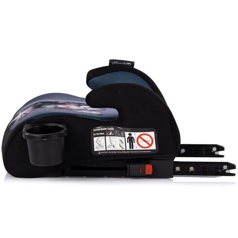 Inaltator auto Chipolino Go Boost Iso I-Size 125-150 cm cu sistem Isofix cat, Culoare: Negru/Gri, Grupa: 22-36kg (6 ani - 12 ani),poza 3