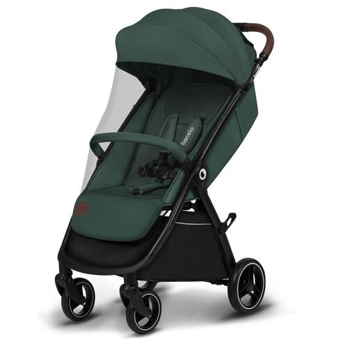 Carucior sport, Lionelo, Ingrid, Pana la 22 Kg, 6 luni+, Verde, Culoare: Verde inchis, Model: sport,poza 6